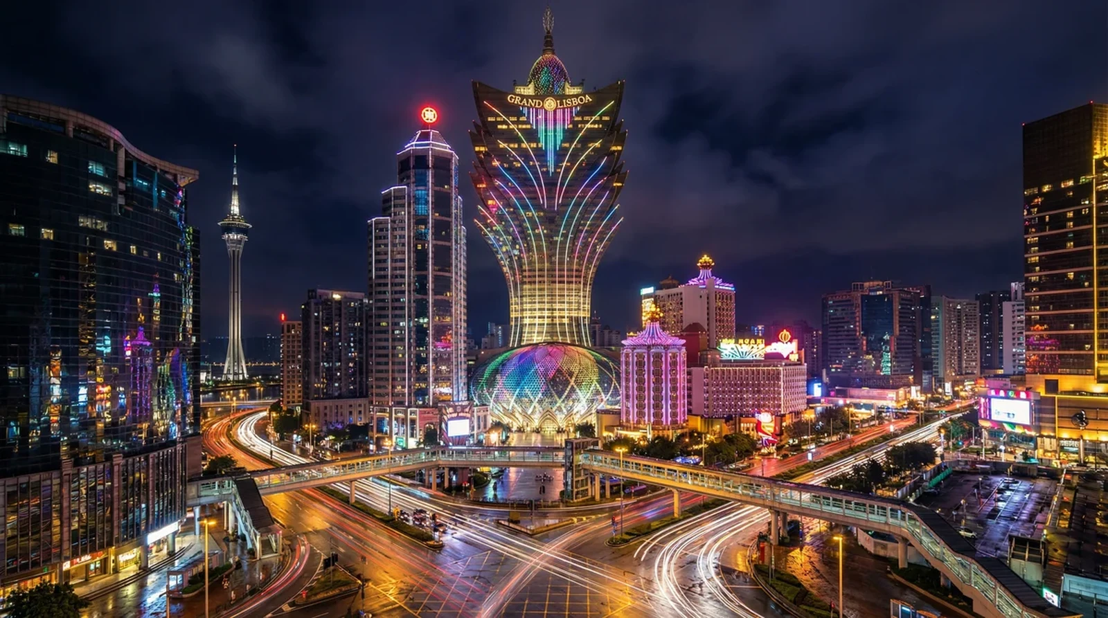 現代澳門賭場全景